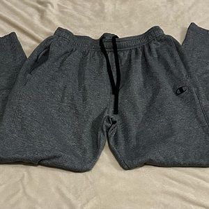 Champion Athletic Pants, Gray Men’s Size Medium